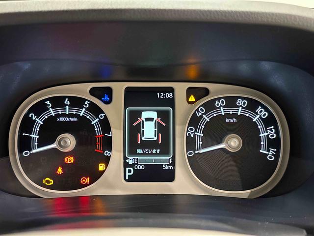 ムーヴキャンバスストライプスＧターボ　後席両側パワースライドドア　キーフリーバックモニター　ＬＥＤヘッドライト・フォグランプ　電動パーキングブレーキ　運転席・助手席シートヒーター　オートライト　サイドエアバッグ　セキュリティーアラーム　アイドリングストップ機能（広島県）の中古車