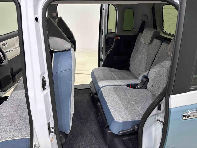 ムーヴキャンバスストライプスＧターボ　後席両側パワースライドドア　キーフリーバックモニター　ＬＥＤヘッドライト・フォグランプ　電動パーキングブレーキ　運転席・助手席シートヒーター　オートライト　サイドエアバッグ　セキュリティーアラーム　アイドリングストップ機能（広島県）の中古車