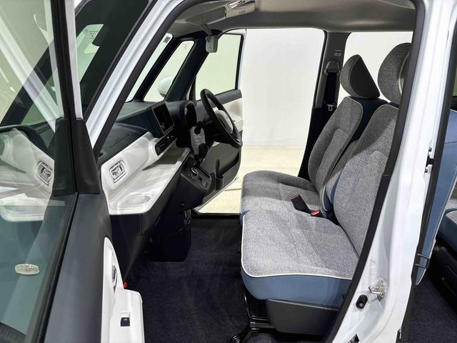 ムーヴキャンバスストライプスGターボLEDオートライト・フォグランプ 電動パーキングブレーキ プッシュボタンスタート セキュリティアラーム バックカメラ 両側パワースライドドアウエルカムオープン機能 オート電動格納式ドアミラー(広島県)の中古車