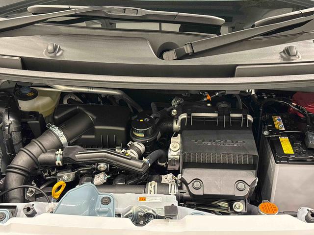 ムーヴキャンバスストライプスGターボLEDオートライト・フォグランプ 電動パーキングブレーキ プッシュボタンスタート セキュリティアラーム バックカメラ 両側パワースライドドアウエルカムオープン機能 オート電動格納式ドアミラー(広島県)の中古車