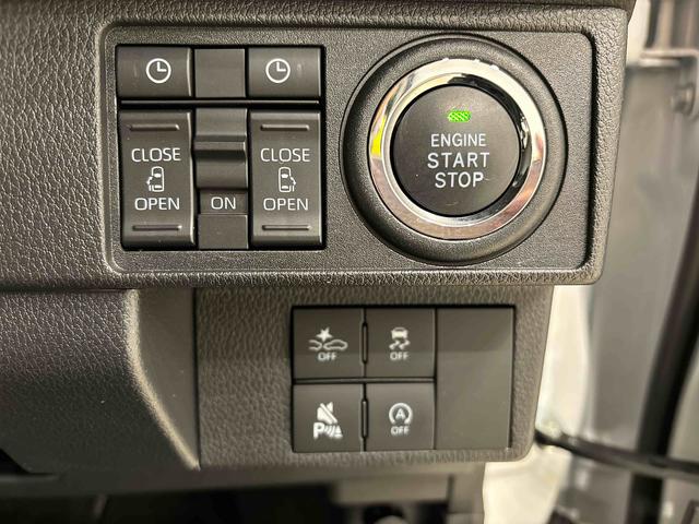 ムーヴキャンバスストライプスＧ　バックモニター　両側シートヒーターＬＥＤオートライト・フォグランプ　電動パーキングブレーキ　プッシュボタンスタート　セキュリティアラーム　バックカメラ　両側パワースライドドアウエルカムオープン機能　オート電動格納式ドアミラー（広島県）の中古車