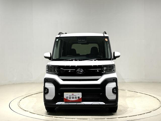 タントファンクロスターボLEDオートライト パワースライドドアウェルカムオープン機能 電動パーキングブレーキ 運転席助手席シートヒーター アルミホイール キーフリーシステム オート電動格納式ドアミラー(広島県)の中古車