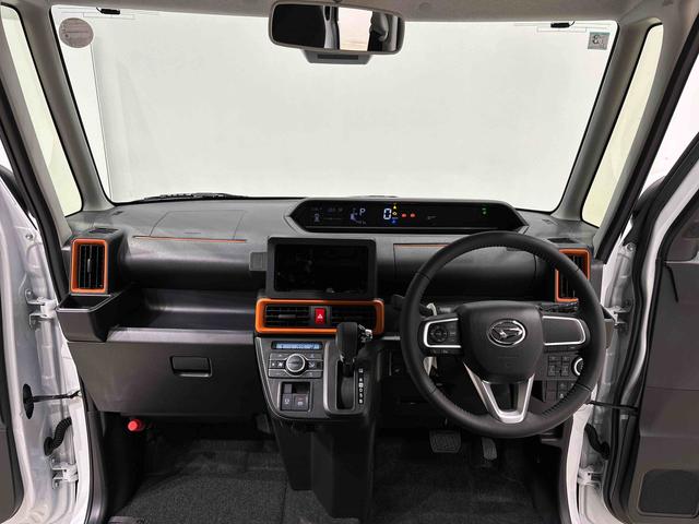 タントファンクロスターボLEDオートライト パワースライドドアウェルカムオープン機能 電動パーキングブレーキ 運転席助手席シートヒーター アルミホイール キーフリーシステム オート電動格納式ドアミラー(広島県)の中古車