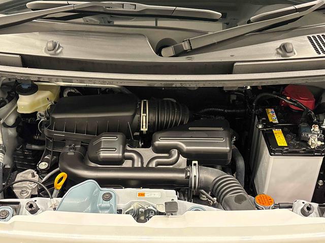 ムーヴキャンバスストライプスＧ　バックモニター対応カメラ　シートヒーターＬＥＤオートライト・フォグランプ　電動パーキングブレーキ　プッシュボタンスタート　セキュリティアラーム　バックカメラ　両側パワースライドドアウエルカムオープン機能　オート電動格納式ドアミラー（広島県）の中古車