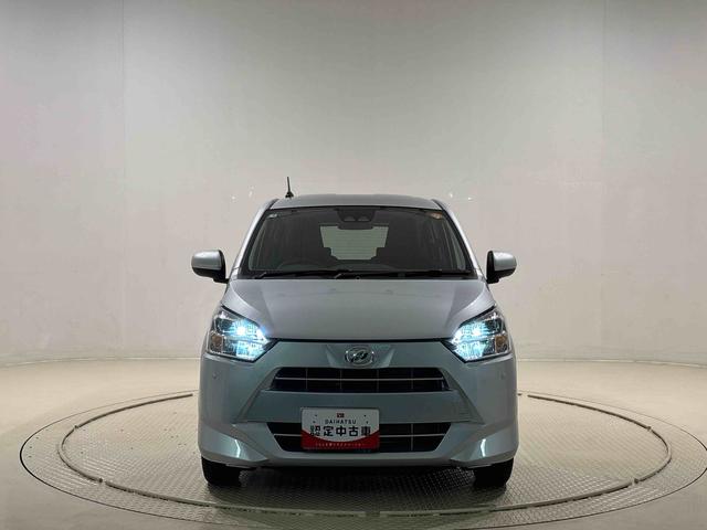 ミライースX SAIII バックカメラ LEDヘッドライト付電動格納式ドアミラー パワーウィンドウ リヤワイパー オートライト オートハイビーム 前後コーナーセンサー リヤスモークガラス キーレスエントリーシステム オーディオレス マニュアルエアコン(広島県)の中古車