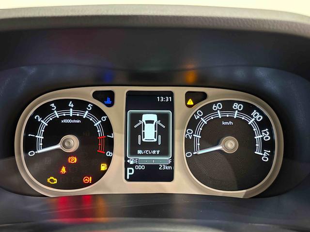 ムーヴキャンバスストライプスＧ　バックモニター対応カメラ　シートヒーターＬＥＤオートライト・フォグランプ　電動パーキングブレーキ　プッシュボタンスタート　セキュリティアラーム　バックカメラ　両側パワースライドドアウエルカムオープン機能　オート電動格納式ドアミラー（広島県）の中古車