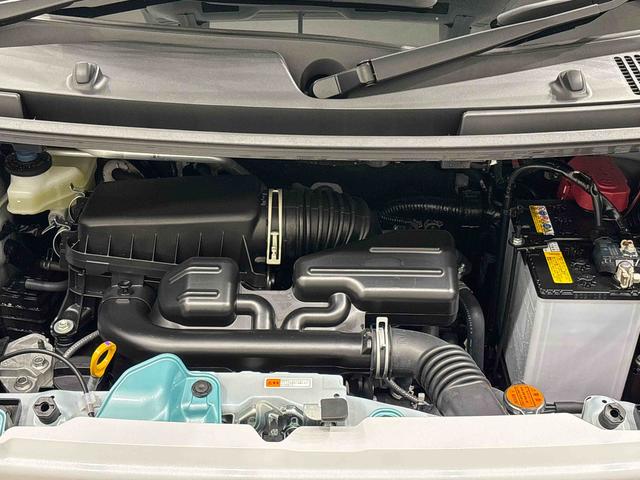 ムーヴキャンバスストライプスＧ　バックモニター対応カメラ　シートヒーターＬＥＤオートライト・フォグランプ　電動パーキングブレーキ　プッシュボタンスタート　セキュリティアラーム　バックカメラ　両側パワースライドドアウエルカムオープン機能　オート電動格納式ドアミラー（広島県）の中古車