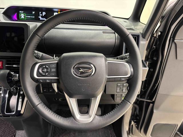 タントカスタムＲＳ　バックモニター対応カメラ　シートヒーターＬＥＤオートライト　パワースライドドアウェルカムオープン機能　電動パーキングブレーキ　運転席助手席シートヒーター　アルミホイール　キーフリーシステム　　オート電動格納式ドアミラー（広島県）の中古車