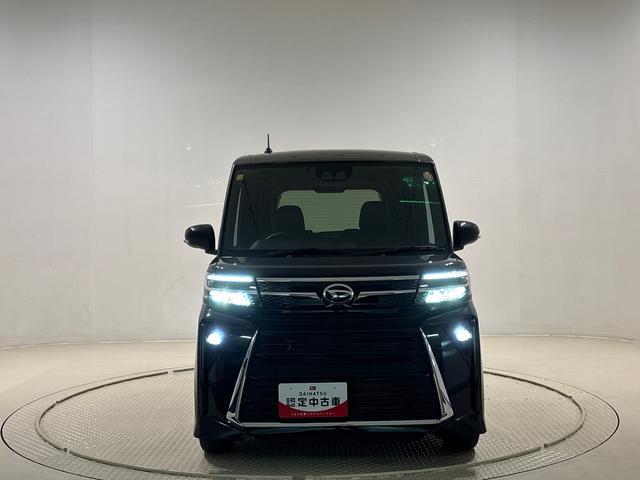 タントカスタムＲＳ　バックモニター対応カメラ　シートヒーターＬＥＤオートライト　パワースライドドアウェルカムオープン機能　電動パーキングブレーキ　運転席助手席シートヒーター　アルミホイール　キーフリーシステム　　オート電動格納式ドアミラー（広島県）の中古車