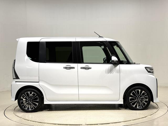 タントカスタムRS パノラマモニター対応カメラLEDオートライト パワースライドドアウェルカムオープン機能 電動パーキングブレーキ 運転席助手席シートヒーター アルミホイール キーフリーシステム オート電動格納式ドアミラー(広島県)の中古車