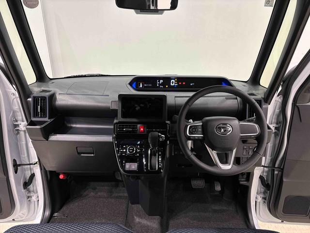 タントカスタムRS パノラマモニター対応カメラLEDオートライト パワースライドドアウェルカムオープン機能 電動パーキングブレーキ 運転席助手席シートヒーター アルミホイール キーフリーシステム オート電動格納式ドアミラー(広島県)の中古車