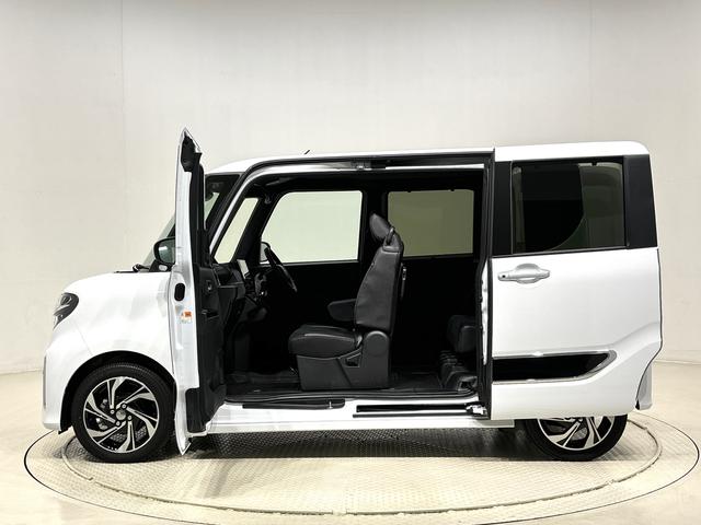 タントカスタムRSスタイルセレクションナビ パノラマ ドラレコ ETC LEDオートライト パワースライドドア 運転席ロングスライドシ−ト 助手席ロングスライド 助手席イージークローザー アルミホイール キーフリーシステム(広島県)の中古車