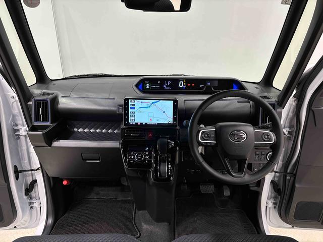 タントカスタムRSスタイルセレクションナビ パノラマ ドラレコ ETC LEDオートライト パワースライドドア 運転席ロングスライドシ−ト 助手席ロングスライド 助手席イージークローザー アルミホイール キーフリーシステム(広島県)の中古車