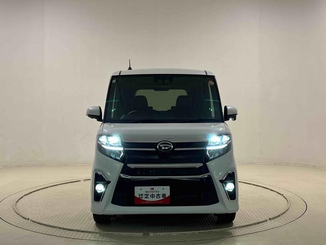 タントカスタムRSスタイルセレクションナビ パノラマ ドラレコ ETC LEDオートライト パワースライドドア 運転席ロングスライドシ−ト 助手席ロングスライド 助手席イージークローザー アルミホイール キーフリーシステム(広島県)の中古車