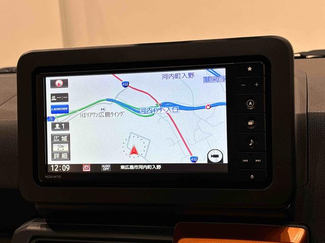 タフトＧナビ　パノラマモニター　ドラレコ　ＥＴＣ　スカイフィールトップ　ＬＥＤオートライト　オートハイビーム　　運転席／助手席シートヒーター　プッシュボタンスタート　電動パーキングブレーキ（広島県）の中古車