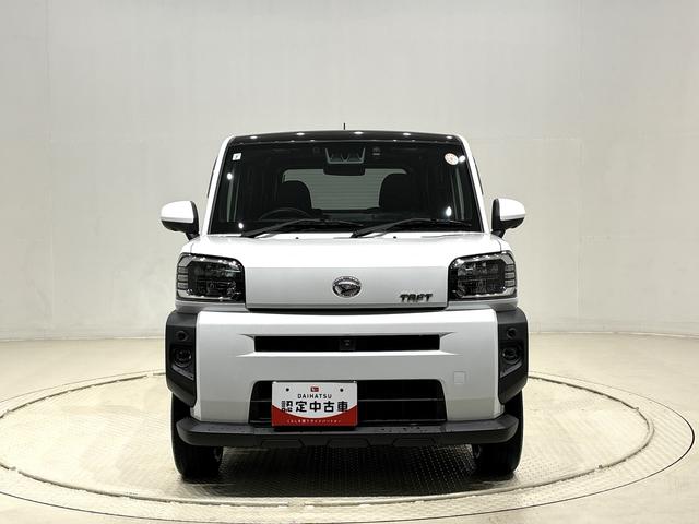 タフトＧナビ　パノラマモニター　ドラレコ　ＥＴＣ　スカイフィールトップ　ＬＥＤオートライト　オートハイビーム　　運転席／助手席シートヒーター　プッシュボタンスタート　電動パーキングブレーキ（広島県）の中古車