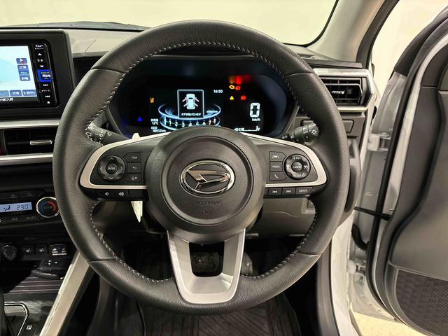 ロッキープレミアムG ナビ ドラレコ ETC バックモニターLEDヘッドランプ・フォグランプ 全車速追従機能付アダプティブクルーズコントロール レーンキープコントロール 17インチアルミホイール シートヒーター(広島県)の中古車