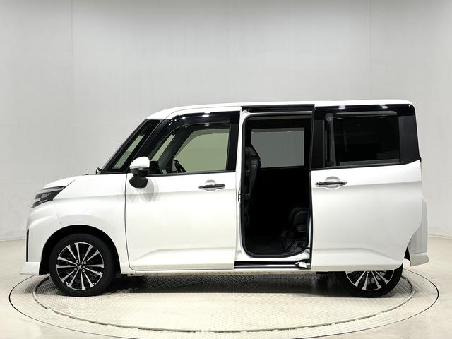 トールカスタムG ターボLEDヘッドランプ・フォグランプ 15インチアルミホイール オートライト プッシュボタンスタート クルーズコントロール コーナーセンサー パワースライドドア キーフリーシステム(広島県)の中古車