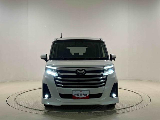 トールカスタムG ターボLEDヘッドランプ・フォグランプ 15インチアルミホイール オートライト プッシュボタンスタート クルーズコントロール コーナーセンサー パワースライドドア キーフリーシステム(広島県)の中古車