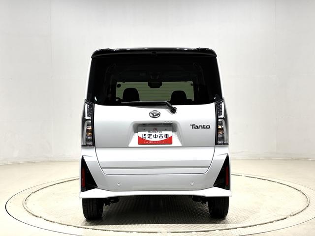 タントカスタムＲＳ　令和７年式　未走行車　保証継承ＬＥＤオートライト　パワースライドドアウェルカムオープン機能　電動パーキングブレーキ　運転席助手席シートヒーター　アルミホイール　キーフリーシステム　　オート電動格納式ドアミラー（広島県）の中古車