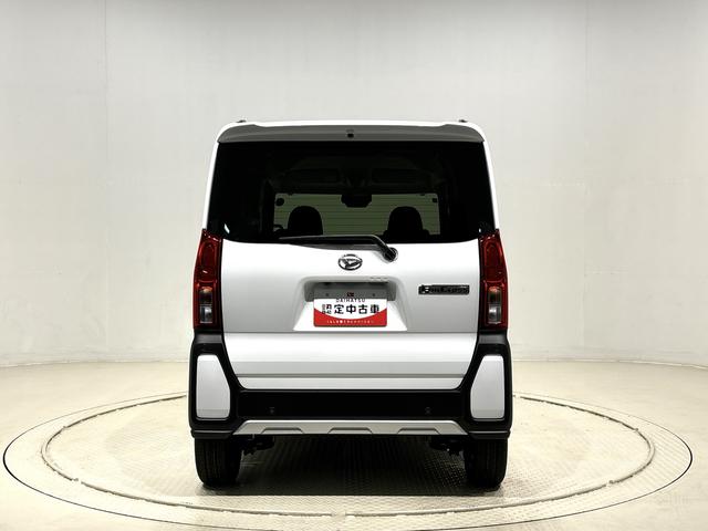 タントファンクロスターボ　後席両側パワースライドドア　キーフリーバックモニター　オートエアコン　電動パーキングブレーキ　運転席・助手席シートヒーター　オートエアコン　サイドエアバッグ　ＬＥＤヘッドライト・フォグランプ　純正１５インチアルミホイール（広島県）の中古車