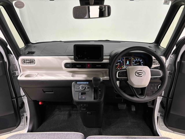 ムーヴキャンバスストライプスＧ　２トーンカラー　バックカメラ付ＬＥＤオートライト・フォグランプ　電動パーキングブレーキ　プッシュボタンスタート　セキュリティアラーム　バックカメラ　両側パワースライドドアウエルカムオープン機能　オート電動格納式ドアミラー（広島県）の中古車