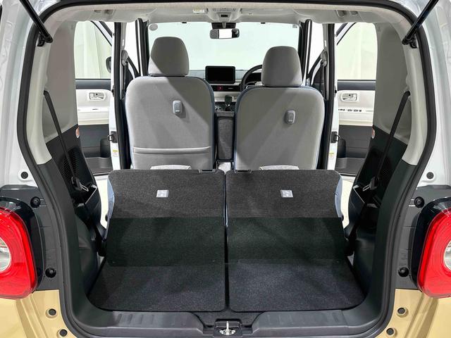 ムーヴキャンバスストライプスＧ　２トーンカラー　バックカメラ付ＬＥＤオートライト・フォグランプ　電動パーキングブレーキ　プッシュボタンスタート　セキュリティアラーム　バックカメラ　両側パワースライドドアウエルカムオープン機能　オート電動格納式ドアミラー（広島県）の中古車