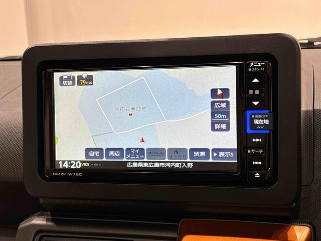 タフトGナビ バックカメラ ETC LEDオートライト オートハイビーム フロントフォグランプ シートヒーター プッシュボタンスタート キーフリーシステム 電動パーキングブレーキ アルミホイール(広島県)の中古車