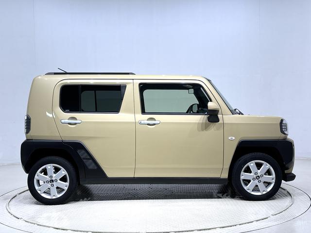 タフトGターボナビ バックカメラ ETC スカイフィールトップ LEDオートライト オートハイビーム シートヒーター プッシュボタンスタート キーフリーシステム 電動パーキングブレーキ アルミホイール(広島県)の中古車