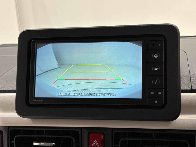 ムーヴキャンバスストライプスＧナビ　バックモニター　ＥＴＣ　ＬＥＤオートライト・フォグランプ　電動パーキングブレーキ　プッシュボタンスタート　セキュリティアラーム　両側パワースライドドアウエルカム　オート電動格納式ドアミラー（広島県）の中古車