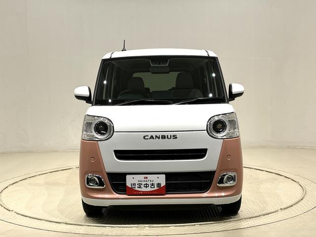 ムーヴキャンバスストライプスＧナビ　バックモニター　ＥＴＣ　ＬＥＤオートライト・フォグランプ　電動パーキングブレーキ　プッシュボタンスタート　セキュリティアラーム　両側パワースライドドアウエルカム　オート電動格納式ドアミラー（広島県）の中古車