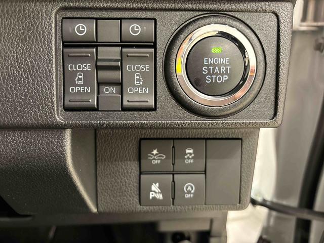 ムーヴキャンバスストライプスＧナビ　バックモニター　ＥＴＣ　ＬＥＤオートライト・フォグランプ　電動パーキングブレーキ　プッシュボタンスタート　セキュリティアラーム　両側パワースライドドアウエルカム　オート電動格納式ドアミラー（広島県）の中古車