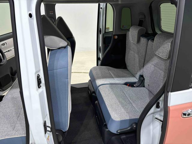 ムーヴキャンバスストライプスＧナビ　バックモニター　ＥＴＣ　ＬＥＤオートライト・フォグランプ　電動パーキングブレーキ　プッシュボタンスタート　セキュリティアラーム　両側パワースライドドアウエルカム　オート電動格納式ドアミラー（広島県）の中古車