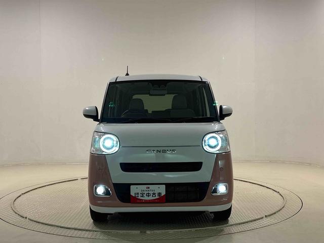 ムーヴキャンバスストライプスＧナビ　バックモニター　ＥＴＣ　ＬＥＤオートライト・フォグランプ　電動パーキングブレーキ　プッシュボタンスタート　セキュリティアラーム　両側パワースライドドアウエルカム　オート電動格納式ドアミラー（広島県）の中古車