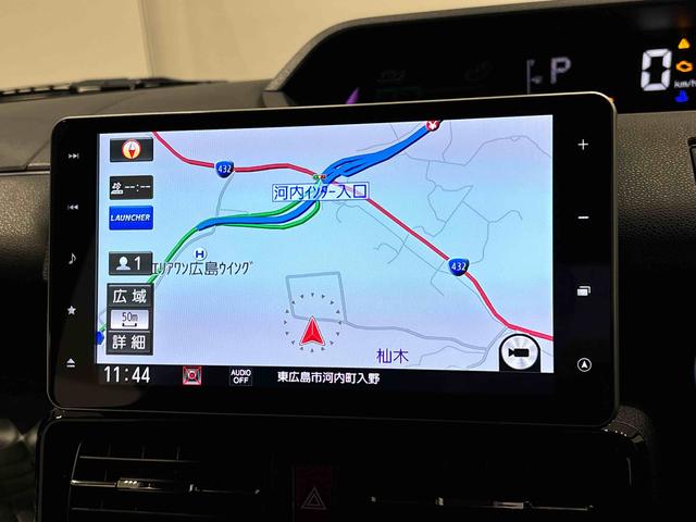 タントカスタムRSスタイルセレクションナビ パノラマ ETC ドラレコ LEDオートライト パワースライドドア 電動パーキングブレーキ 運転席助手席シートヒーター アルミホイール キーフリーシステム オート電動格納式ドアミラー(広島県)の中古車