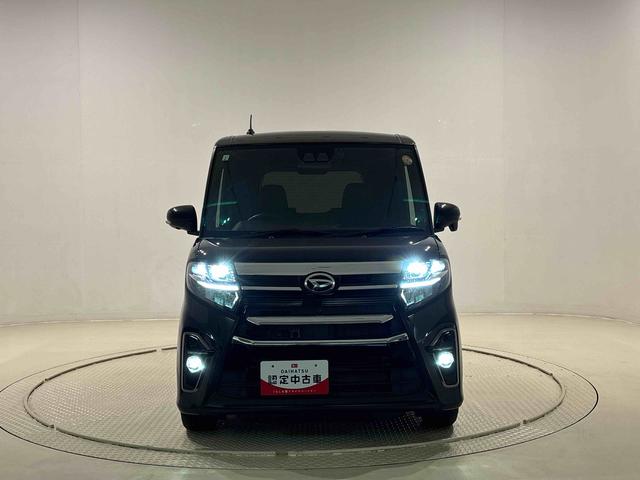 タントカスタムRSスタイルセレクションナビ パノラマ ETC ドラレコ LEDオートライト パワースライドドア 電動パーキングブレーキ 運転席助手席シートヒーター アルミホイール キーフリーシステム オート電動格納式ドアミラー(広島県)の中古車