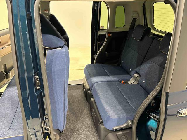 ムーヴキャンバスセオリーＧ　バックモニター対応カメラ　シートヒーターＬＥＤオートライト・フォグランプ　電動パーキングブレーキ　プッシュボタンスタート　セキュリティアラーム　バックカメラ　両側パワースライドドアウエルカムオープン機能　オート電動格納式ドアミラー（広島県）の中古車