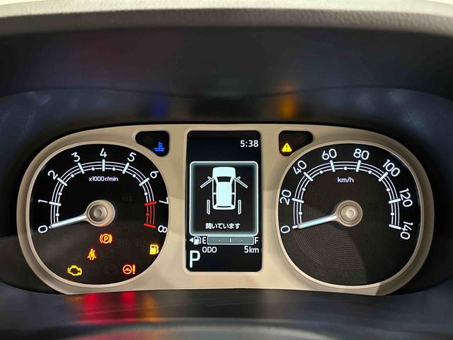 ムーヴキャンバスストライプスＧ　バックモニター対応カメラ　シートヒーターＬＥＤオートライト・フォグランプ　電動パーキングブレーキ　プッシュボタンスタート　セキュリティアラーム　バックカメラ　両側パワースライドドアウエルカムオープン機能　オート電動格納式ドアミラー（広島県）の中古車