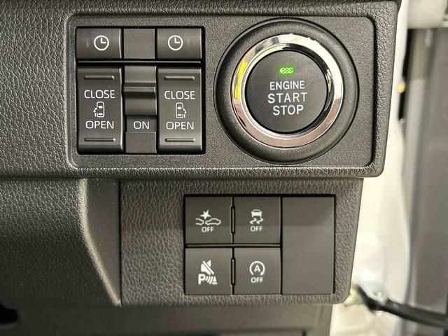 ムーヴキャンバスストライプスＧ　バックモニター対応カメラ　シートヒーターＬＥＤオートライト・フォグランプ　電動パーキングブレーキ　プッシュボタンスタート　セキュリティアラーム　バックカメラ　両側パワースライドドアウエルカムオープン機能　オート電動格納式ドアミラー（広島県）の中古車