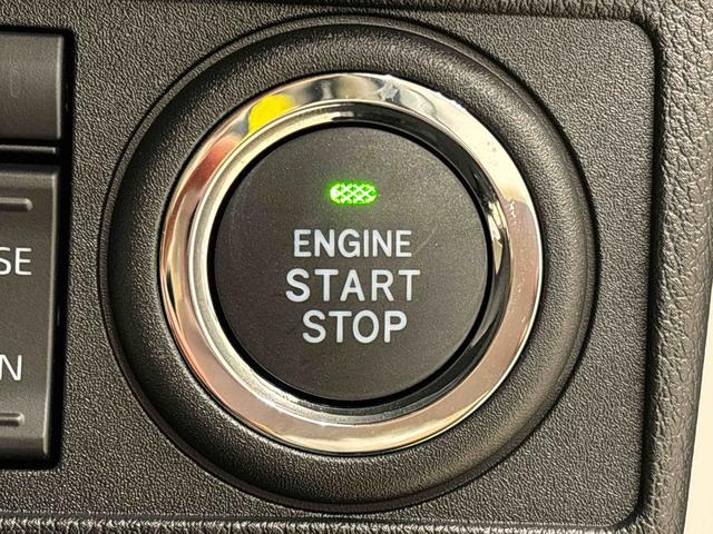 ムーヴキャンバスストライプスＧ　バックモニター対応カメラ　シートヒーターＬＥＤオートライト・フォグランプ　電動パーキングブレーキ　プッシュボタンスタート　セキュリティアラーム　バックカメラ　両側パワースライドドアウエルカムオープン機能　オート電動格納式ドアミラー（広島県）の中古車