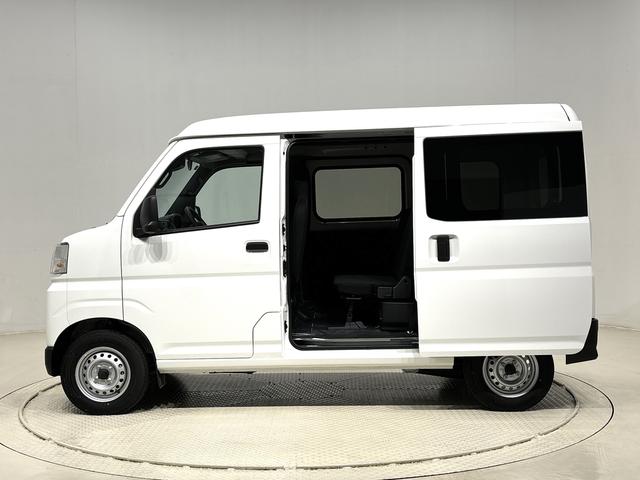 ハイゼットカーゴＤＸ　４ＷＤ　ＡＭ／ＦＭラジオ　ハロゲンヘッドライトマニュアルエアコン　リヤヒーター　オートライト　リヤワイパー　スペアタイヤ　キーレスエントリー　アイドリングストップ機能　運転席・助手席パワーウィンドウ（広島県）の中古車