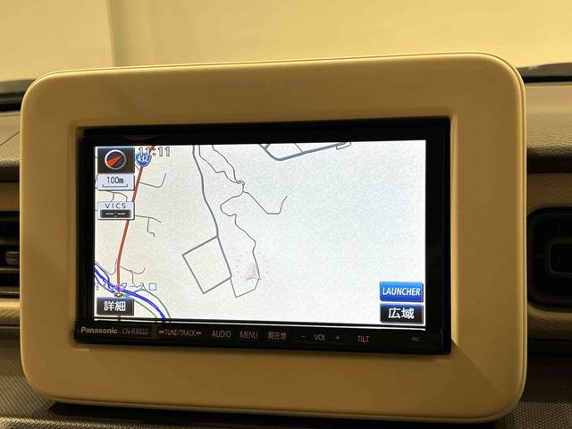 アルトラパンＬカーナビ　ＥＴＣ車載器　運転席側シートヒーター　電動格納ドアミラー　マニュアルエアコン　キーフリーシステム運転席側シートリフター（広島県）の中古車