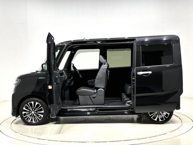 タントカスタムＲＳ　ＥＴＣ　バックカメラ　シートヒーターＬＥＤオートライト　パワースライドドアウェルカムオープン機能　オート電動格納式ドアミラー　助手席ロングスライド　助手席イージークローザー　アルミホイール　キーフリーシステム（広島県）の中古車