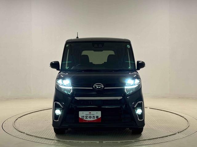 タントカスタムＲＳ　ＥＴＣ　バックカメラ　シートヒーターＬＥＤオートライト　パワースライドドアウェルカムオープン機能　オート電動格納式ドアミラー　助手席ロングスライド　助手席イージークローザー　アルミホイール　キーフリーシステム（広島県）の中古車
