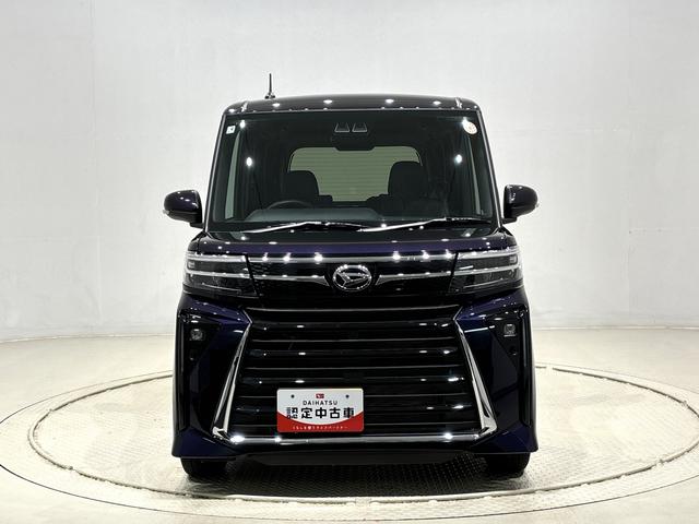 タントカスタムＲＳ　バックモニター対応カメラ　シートヒーターＬＥＤオートライト　パワースライドドアウェルカムオープン機能　電動パーキングブレーキ　運転席助手席シートヒーター　アルミホイール　キーフリーシステム　　オート電動格納式ドアミラー（広島県）の中古車