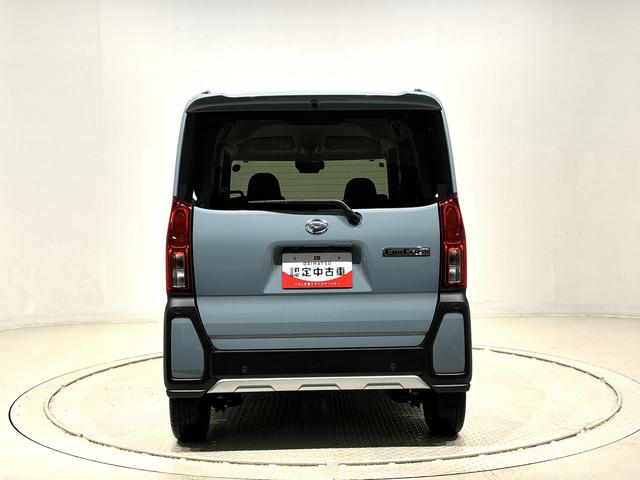 タントファンクロスターボ　バックモニター対応カメラ　シートヒーターＬＥＤオートライト　パワースライドドアウェルカムオープン機能　電動パーキングブレーキ　運転席助手席シートヒーター　アルミホイール　キーフリーシステム　　オート電動格納式ドアミラー（広島県）の中古車