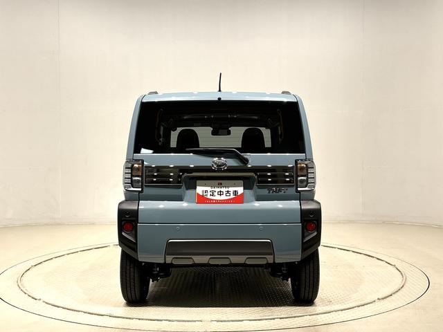 タフトＧ　ダーククロムベンチャー　バックモニター対応カメラスカイフィールトップ　インテリアアクセント　ＬＥＤオートハイビーム＆フォグランプ　電動パーキングブレーキ　バックカメラ　アルミホイール（広島県）の中古車