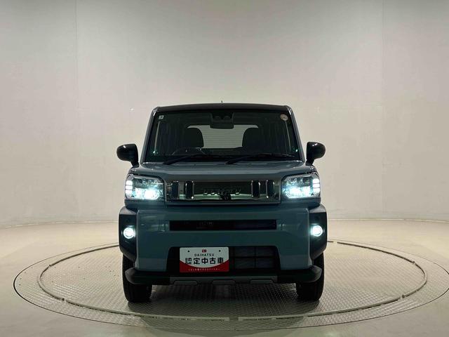 タフトＧ　ダーククロムベンチャー　バックモニター対応カメラスカイフィールトップ　インテリアアクセント　ＬＥＤオートハイビーム＆フォグランプ　電動パーキングブレーキ　バックカメラ　アルミホイール（広島県）の中古車