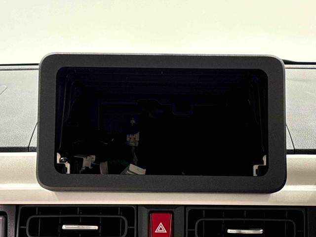 ムーヴキャンバスストライプスＧターボＬＥＤオートライト・フォグランプ　電動パーキングブレーキ　プッシュボタンスタート　セキュリティアラーム　バックカメラ　両側パワースライドドアウエルカムオープン機能　オート電動格納式ドアミラー（広島県）の中古車