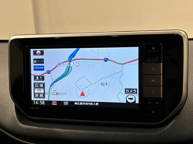 ムーヴカスタム RS ハイパーSAIII ナビ・バックカメラLEDオートハイビーム・フォグランプ 運転席シートヒーター アルミホイール オートライト プッシュボタンスタート セキュリティアラーム(広島県)の中古車